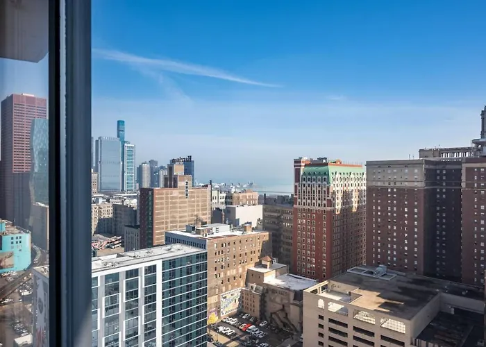 Downtown Penthouse 5bd Views Parking Gym Apartamento Chicago