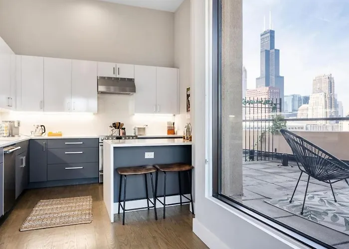 Apartamento Downtown Penthouse 5bd Views Parking Gym Chicago